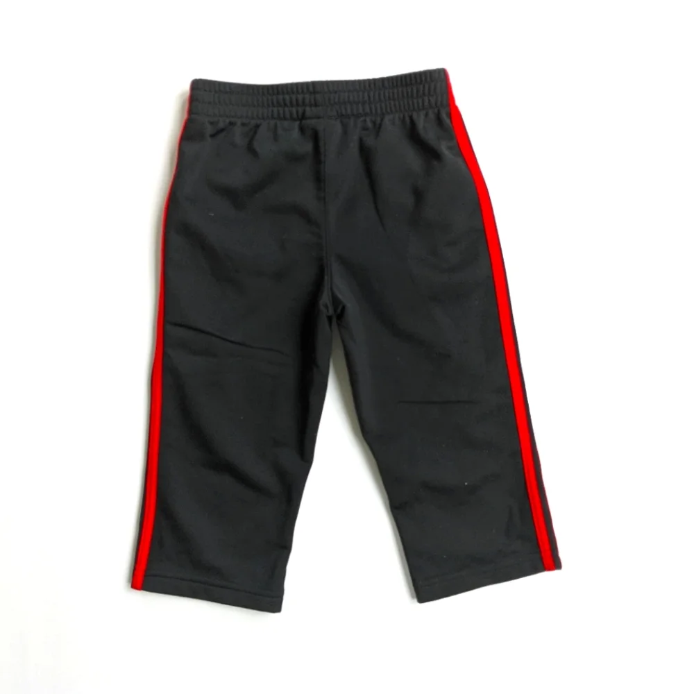 Adidas Red and Black Track Suit